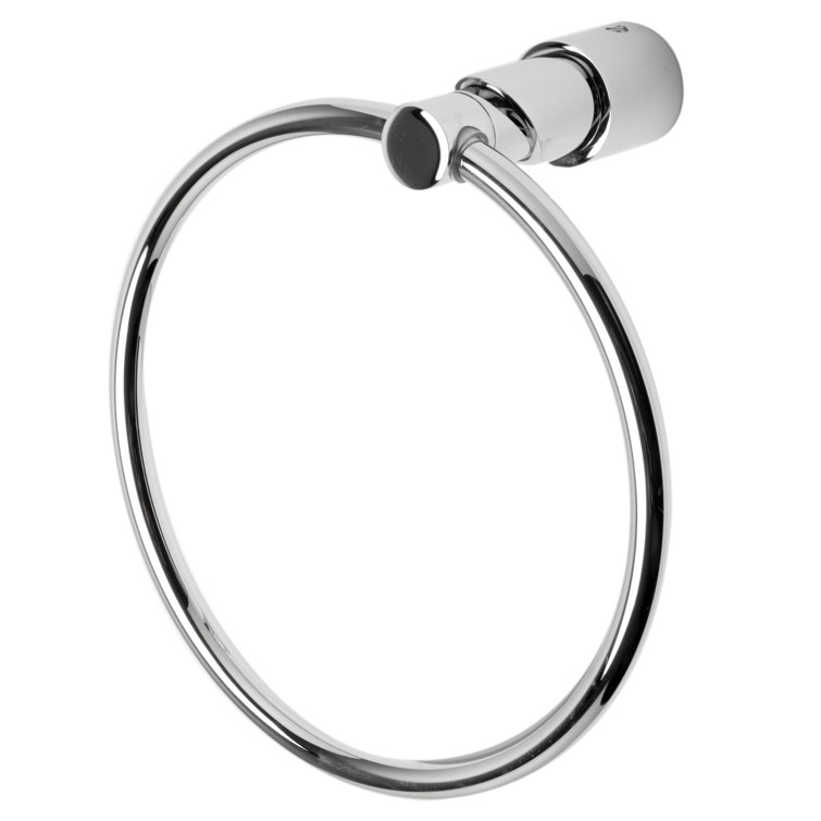 Polished Chrome 6-Piece Modern Bathroom Accessory Set