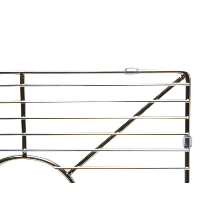 Stainless Steel Kitchen Sink Grid with Center Drain Opening