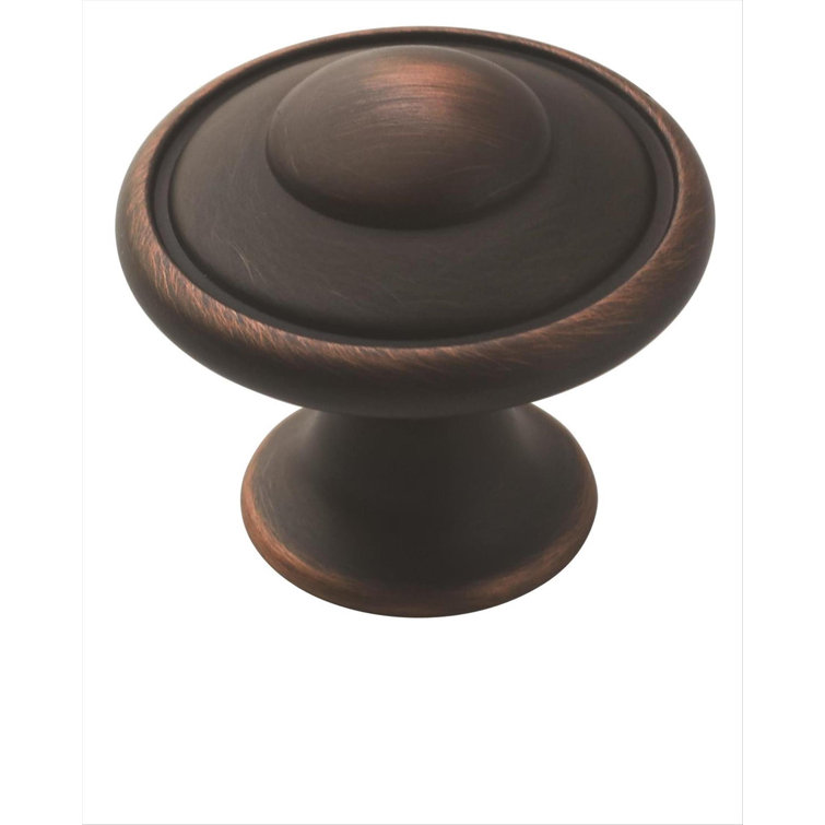 Allison Oil Rubbed Bronze Round Traditional Cabinet Knob
