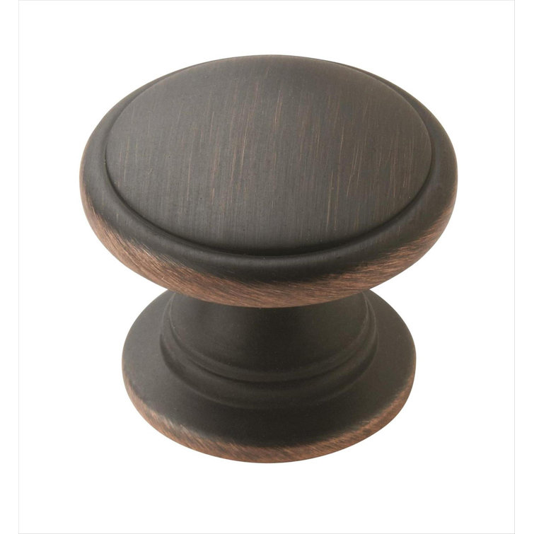 Oil Rubbed Bronze Round Cabinet Knob Multipack