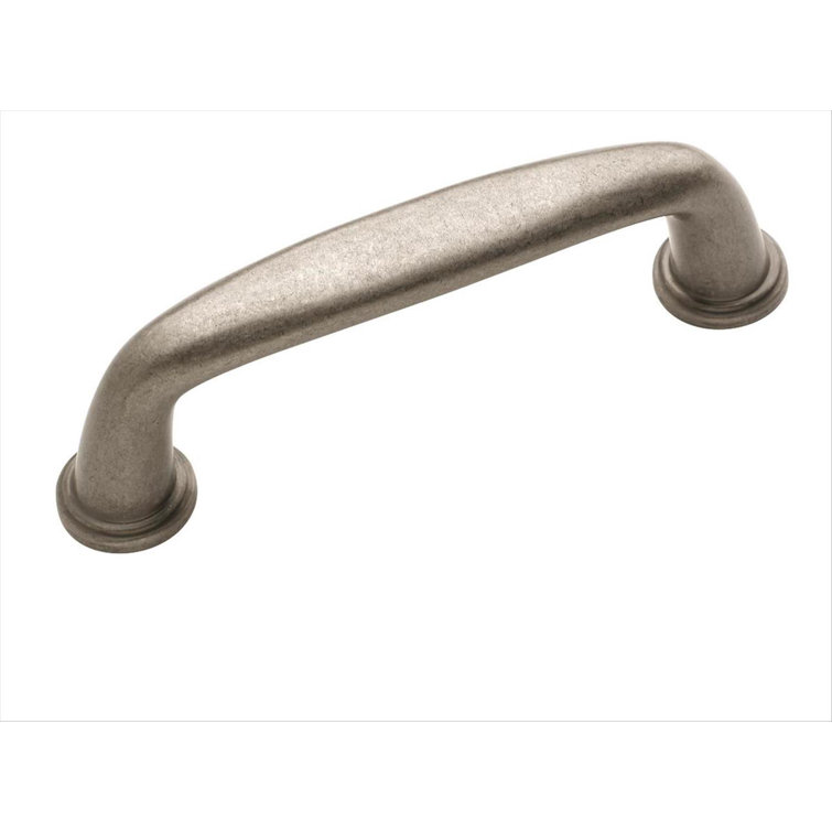 Weathered Nickel 3-Inch Bar Pull with Mounting Hardware
