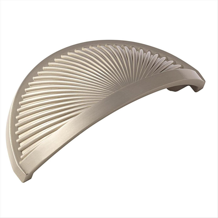 Satin Nickel 3-Inch Center to Center Cup Pull