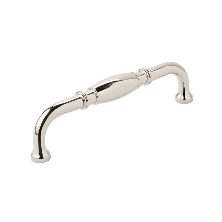 Polished Nickel 5-1/16 Inch Traditional Bar Pull
