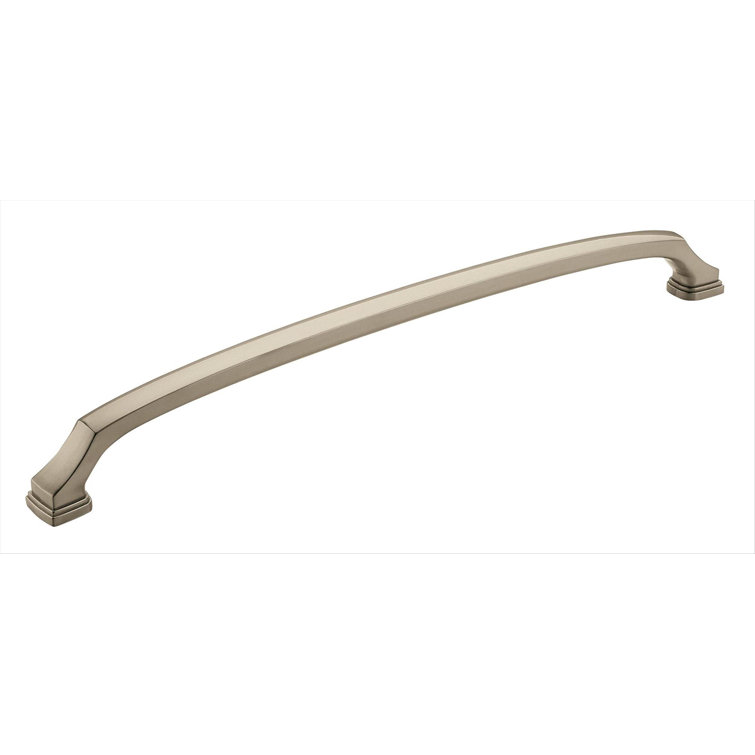 Satin Nickel 12" Traditional Appliance Pull with Mounting Hardware