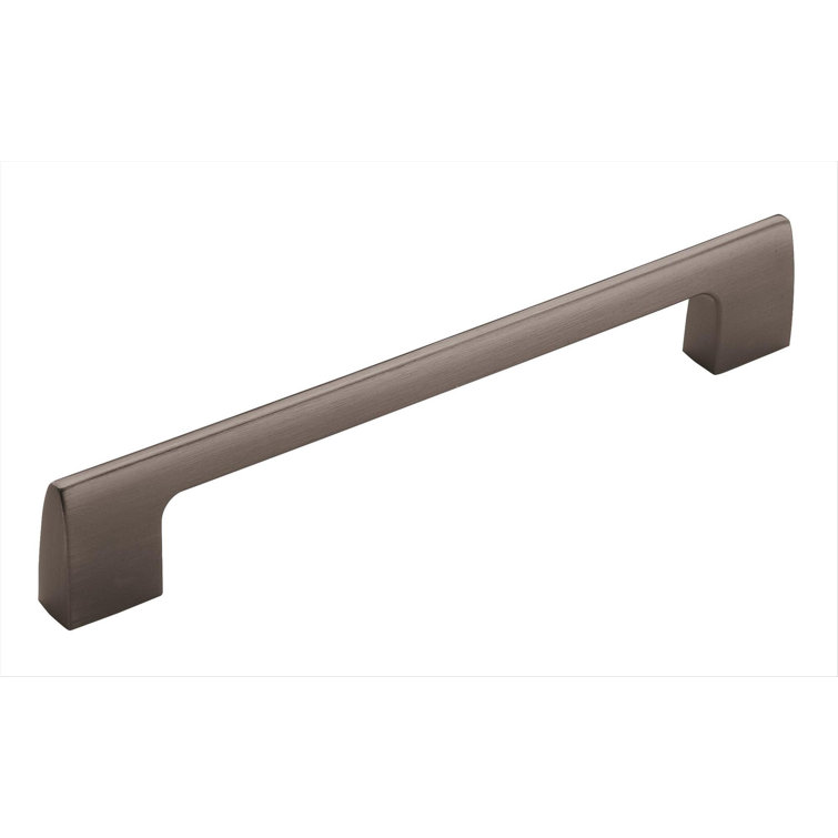 Graphite 6-5/16 Inch Modern Bar Pull with Mounting Hardware