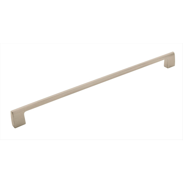 Brushed Nickel 19-Inch Modern Appliance Pull with Mounting Hardware