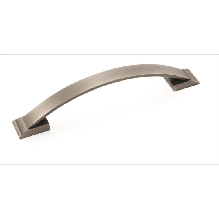 Antique Silver Arch Cabinet Pull Handle with Mounting Hardware