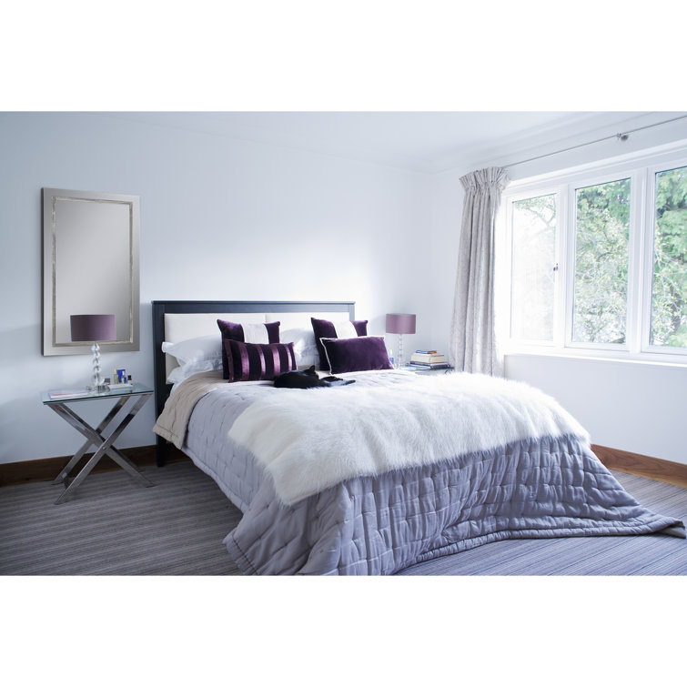 Stanton 24" x 40" Silver Rectangular Wall Mirror