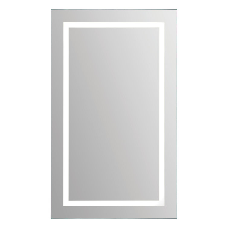 Adele 24"x40" Multicolor LED Rectangular Bathroom Mirror