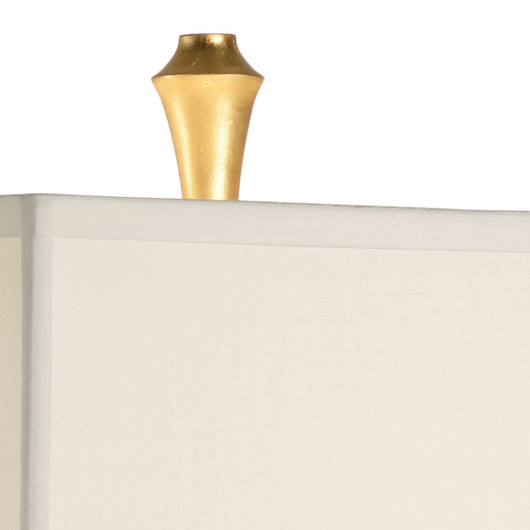 Mint Glaze Ceramic Table Lamp with Off White Silkette Shade