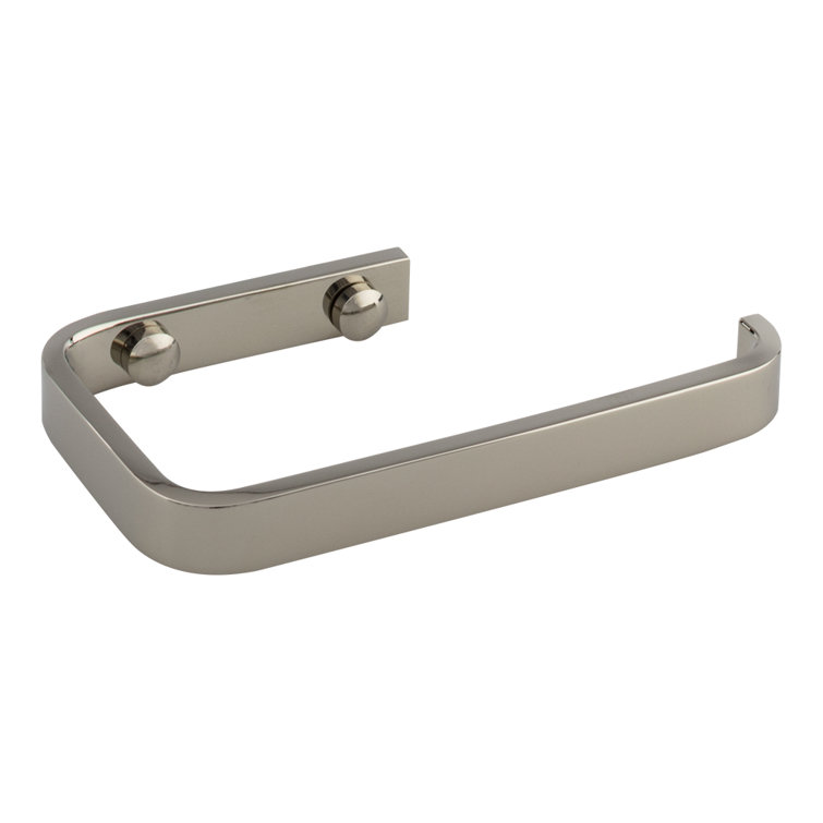Polished Nickel Modern Wall Mounted Toilet Paper Holder