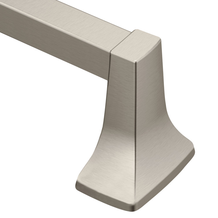 Brushed Nickel 30" Modern Wall Mounted Towel Bar