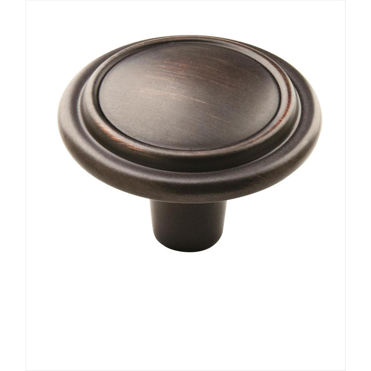 Oil-Rubbed Bronze Round 1-1/4 Inch Cabinet Knob