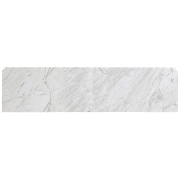 Arabella 62'' Brown Marble Top Transitional Sideboard