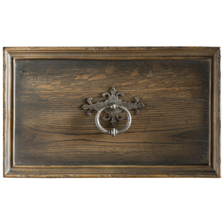 Traditional Brown and Black 9-Drawer Dresser with Felt Lining