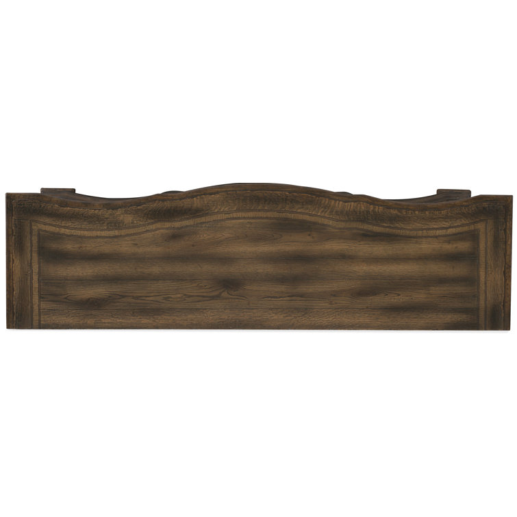 Traditional Brown and Black 9-Drawer Dresser with Felt Lining