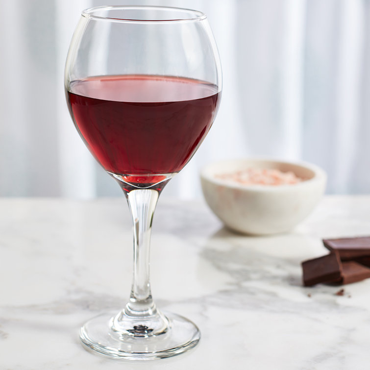 Libbey Classic Clear Glass Red Wine Set, 13.5-ounce, 4-Piece