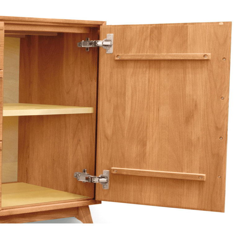 Audrey 66'' Natural Cherry Solid Wood Sideboard