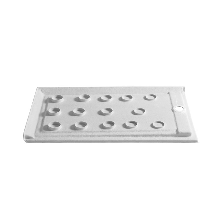 White Acrylic 60'' x 36'' Rectangle Shower Base