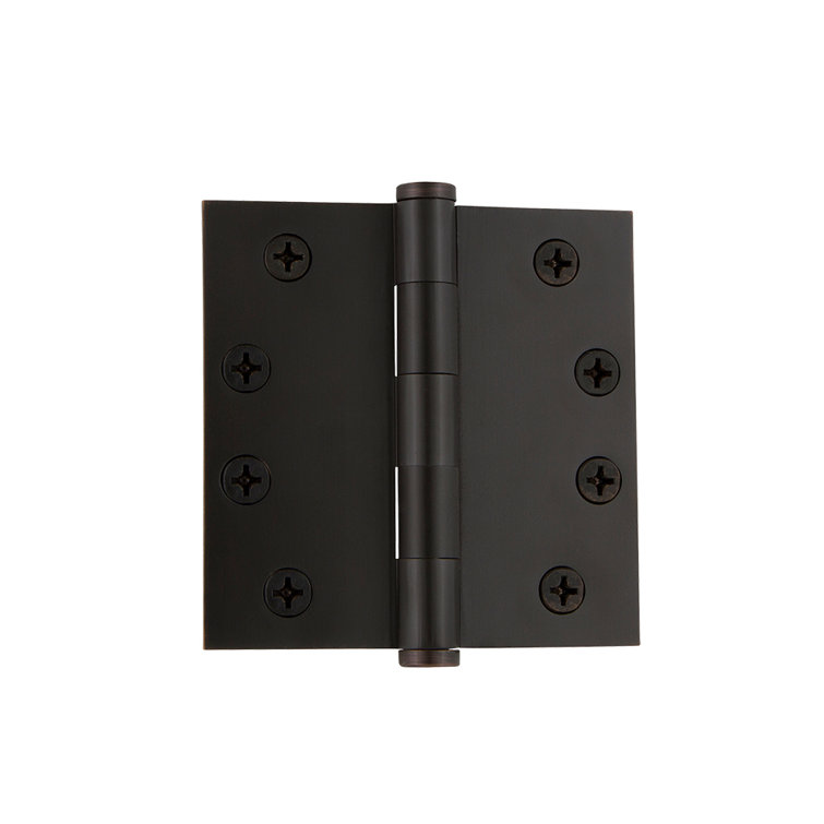 Timeless Bronze 4x4 Inch Heavy Duty Square Corner Door Hinge