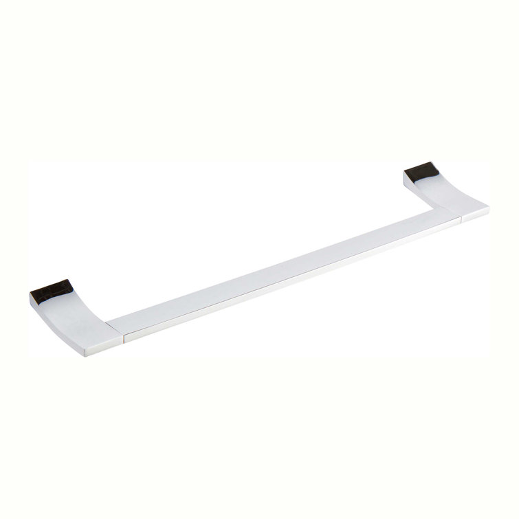 Cinu 24'' Polished Chrome Organic Motion Wall Towel Bar