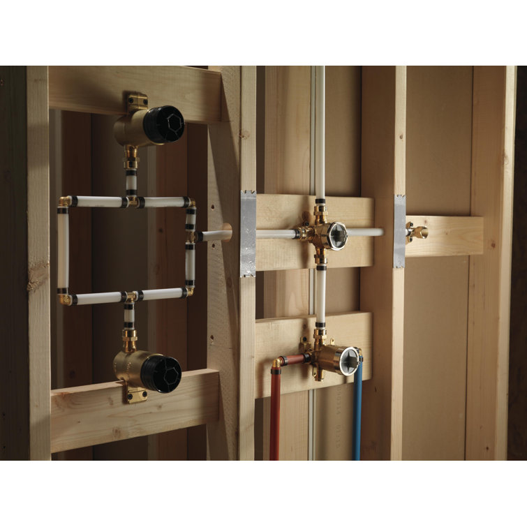 Delta Brass 3- and 6-Setting Diverter Rough-In Kit