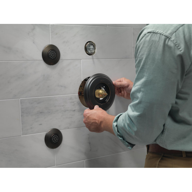 Delta Brass 3- and 6-Setting Diverter Rough-In Kit