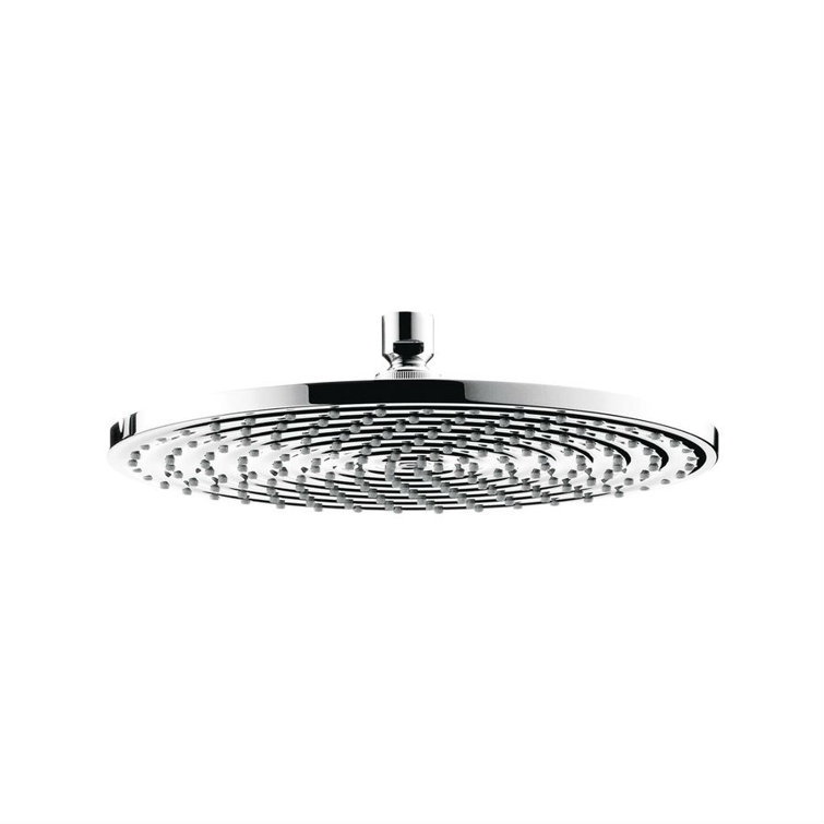 12-Inch Chrome Modern Wall Mounted Rain Shower Head