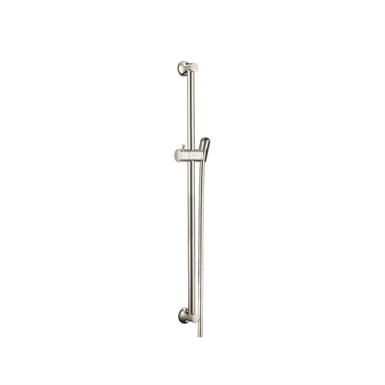 Polished Nickel Modern Adjustable Slide Bar