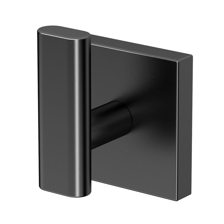 Matte Black Modern Wall Mounted Robe Hook