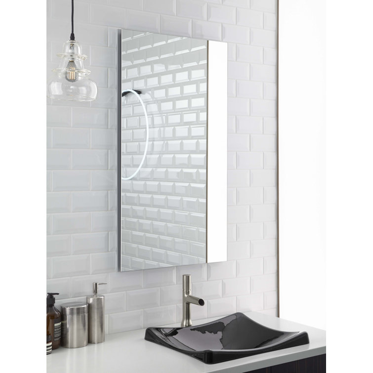 DemiLav White Cast Iron Rectangular Above-Counter Bathroom Sink