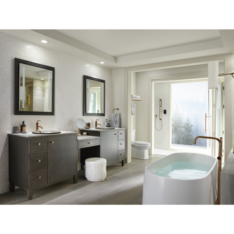 White High Efficiency Elongated Two-Piece Toilet