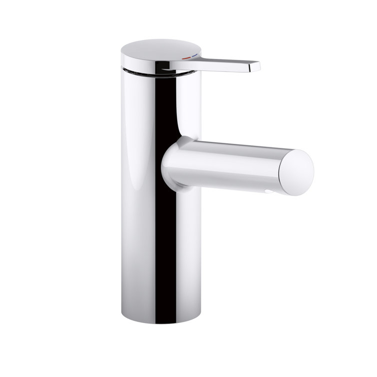 Elate Polished Chrome Single-Handle Low-Arc Bathroom Faucet