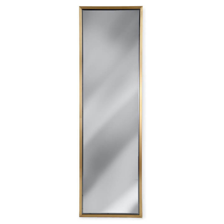 Regal Gold Finish Rectangular Dressing Room Mirror