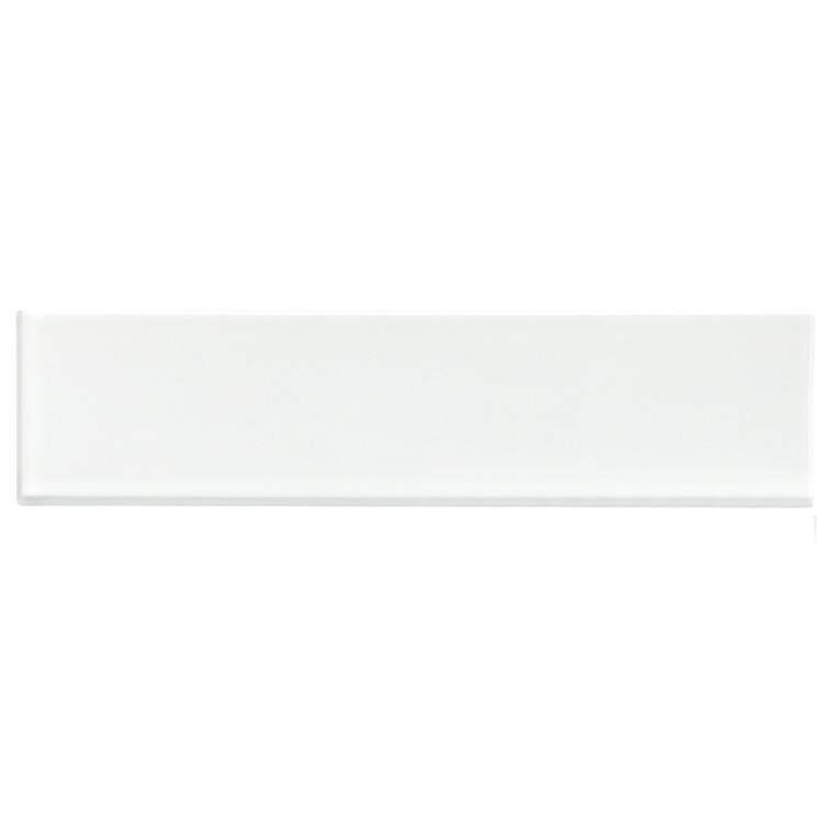 Super White Glass Subway Wall Tile for Kitchen and Bathroom