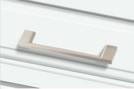 Satin Nickel Brushed Bar Pull with Mounting Hardware