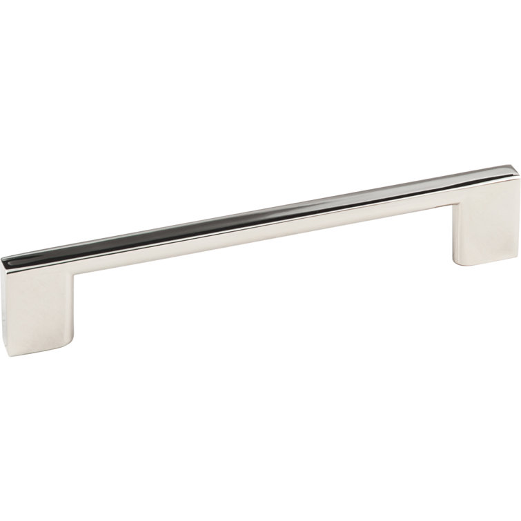 Polished Nickel 5-Inch Modern Bar Pull with Mounting Hardware