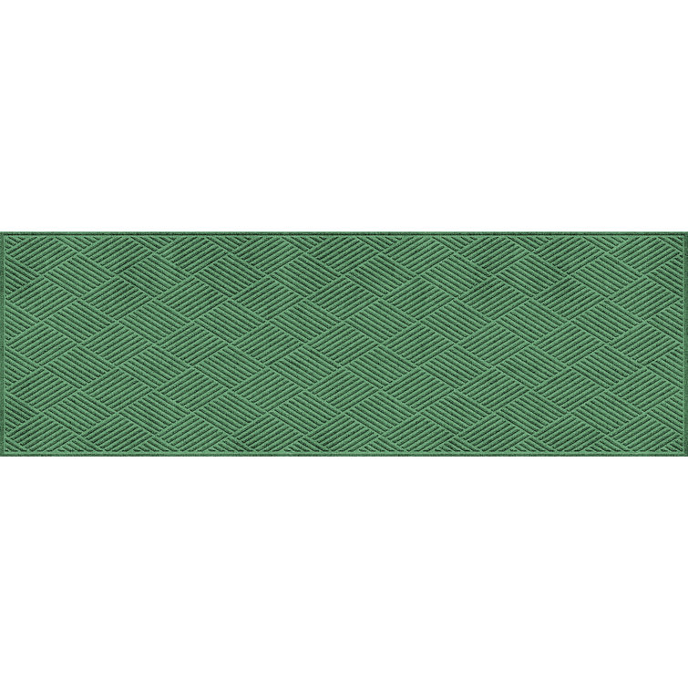 Eco-Friendly Charcoal Polypropylene Outdoor Runner Mat 59"x35"