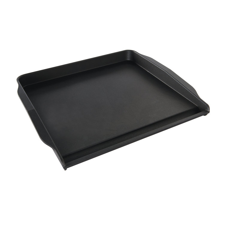 Nordic Ware Black Nonstick Aluminum Stovetop Backsplash Griddle