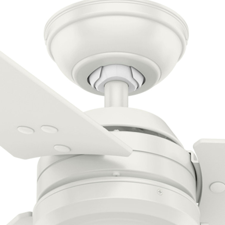 52'' Fresh White Reversible Blade Outdoor Ceiling Fan