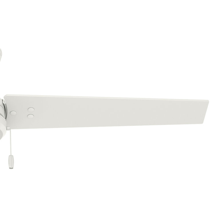 52'' Fresh White Reversible Blade Outdoor Ceiling Fan