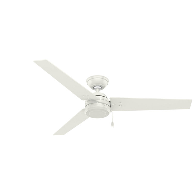 52'' Fresh White Reversible Blade Outdoor Ceiling Fan