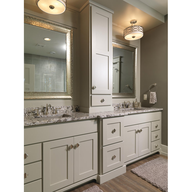 Elegant Widespread 2-Handle Stainless Steel Bathroom Faucet