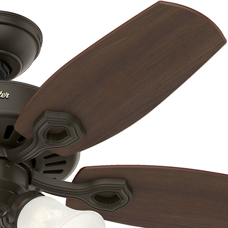 Elegant 42" New Bronze Ceiling Fan with Cherry & Mahogany Blades