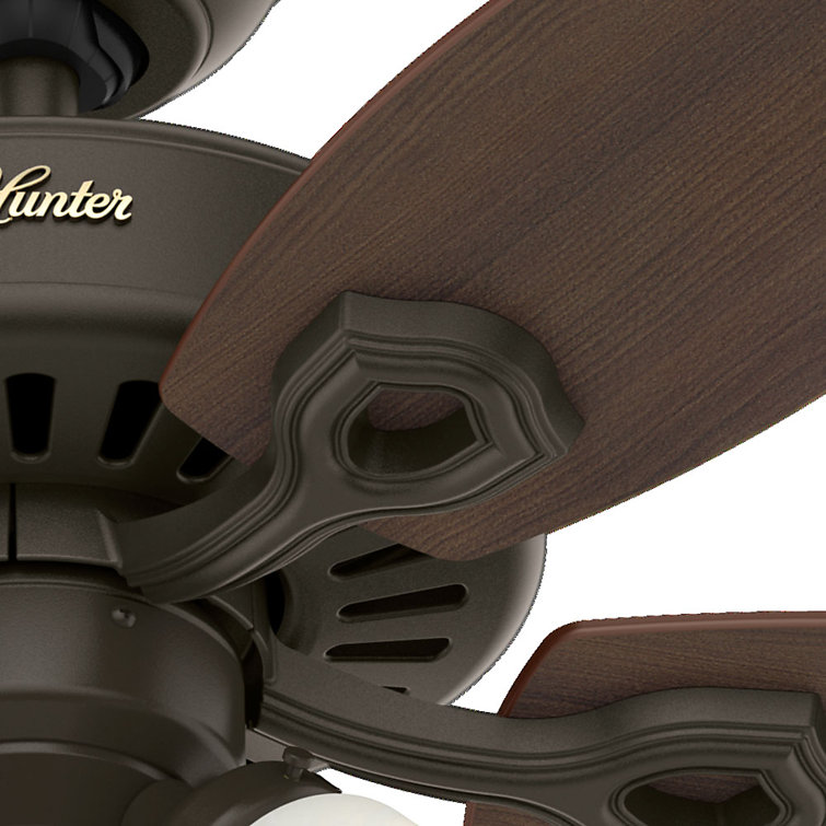 Elegant 42" New Bronze Ceiling Fan with Cherry & Mahogany Blades