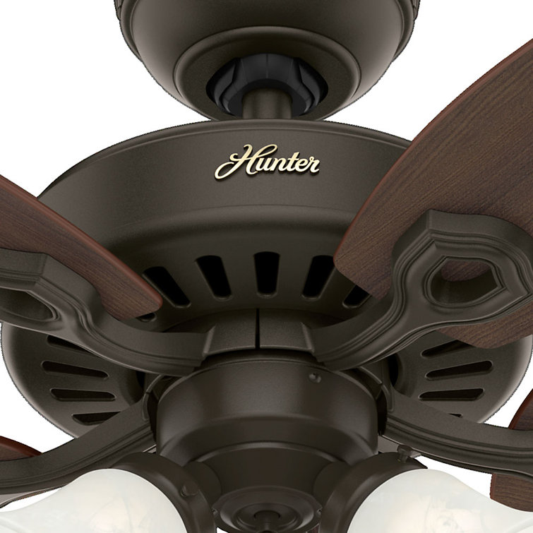 Elegant 42" New Bronze Ceiling Fan with Cherry & Mahogany Blades