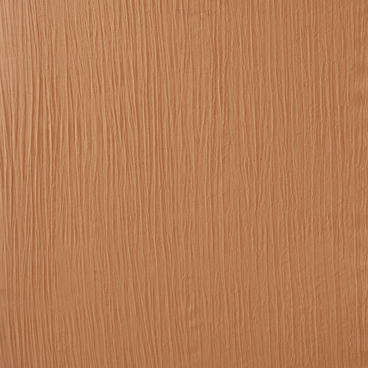 Taupe Sheer Polyester Ground Length Window Drapes