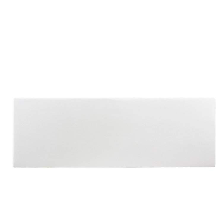 Logan 30'' White Fireclay Farmhouse Drop-in Kitchen Sink