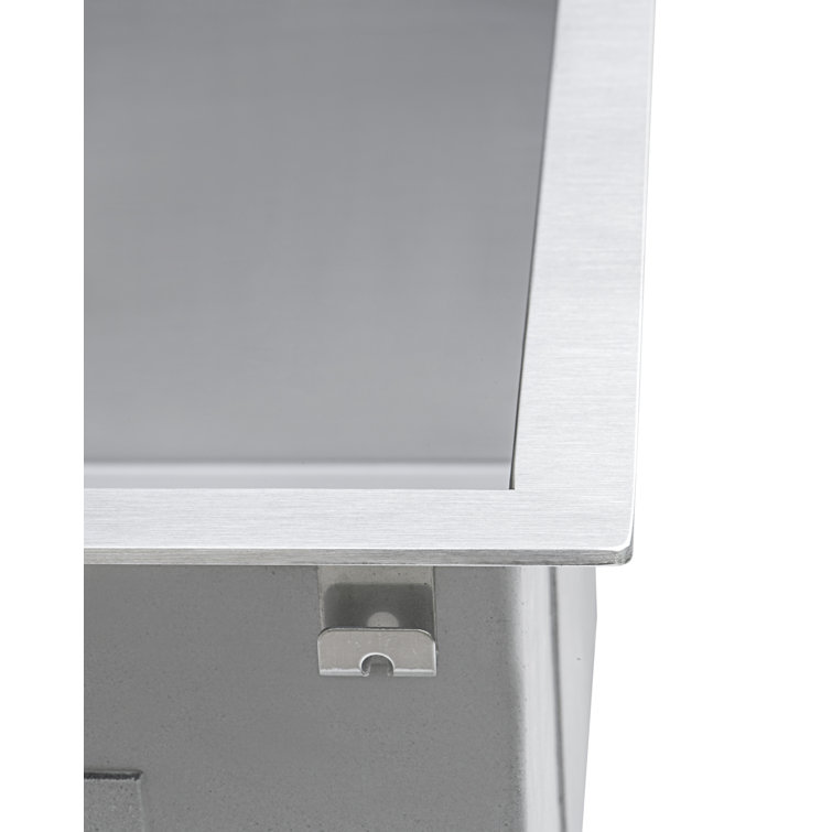 33-Inch Stainless Steel Double Bowl Topmount Kitchen Sink