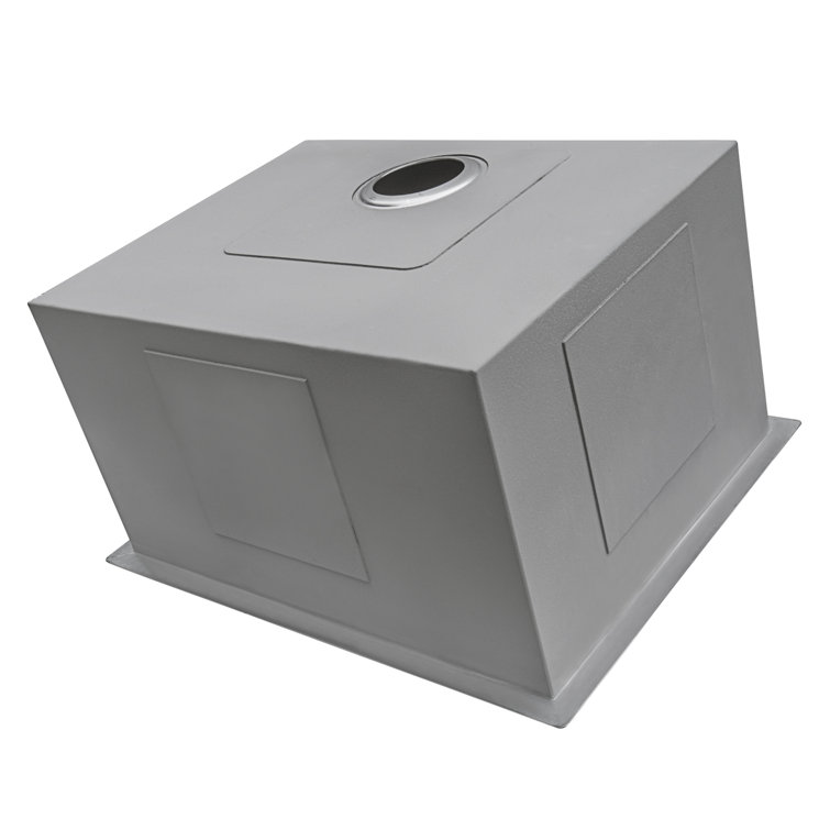 Ruvati 23" x 18" Stainless Steel Undermount Utility Sink